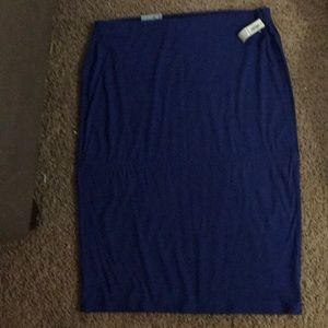 Old navy blue skirt